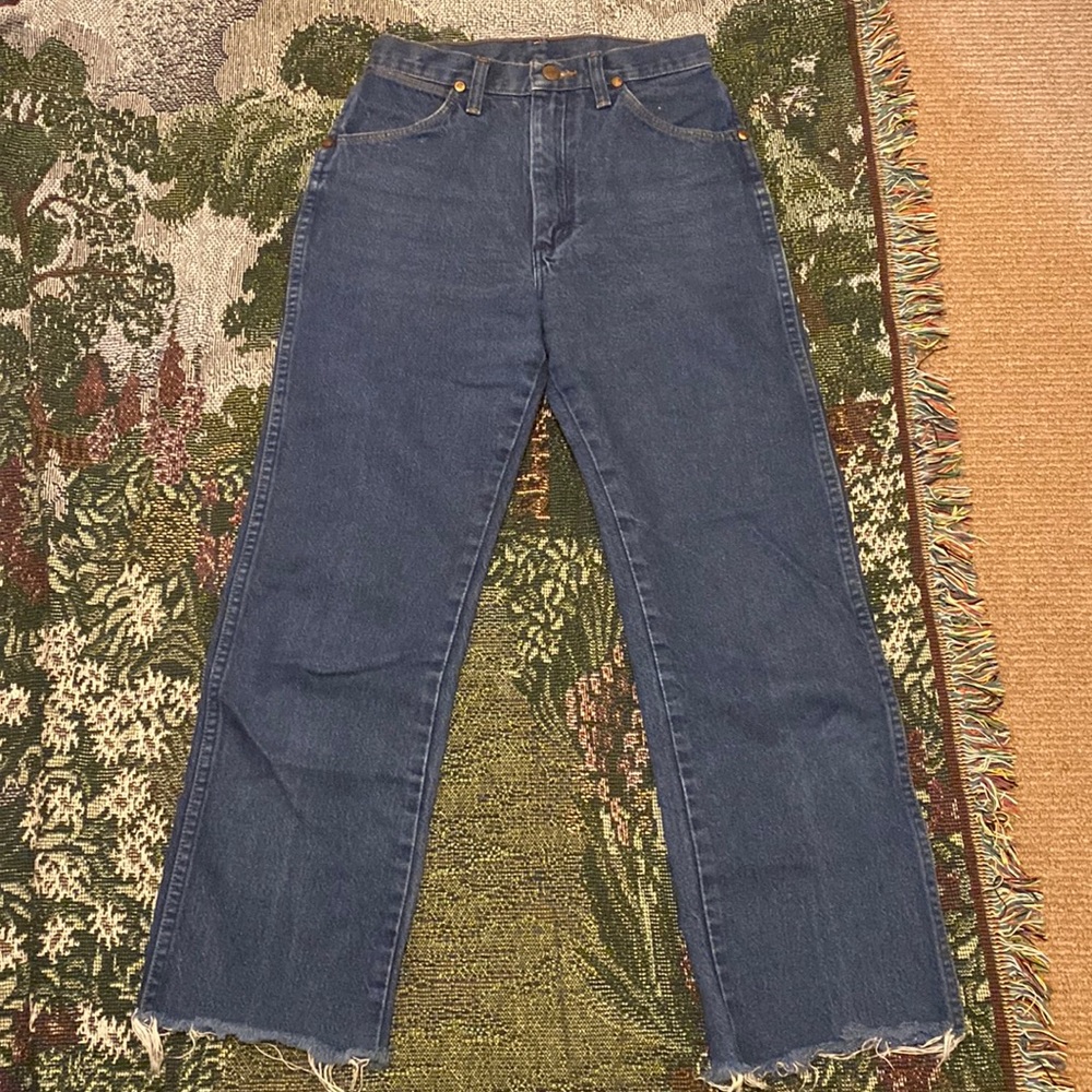 Vintage Wrangler Straight High Waist Jeans